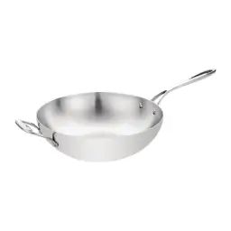 Wok inox triple épaisseur Ø31cm
