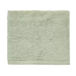 Serviette de bain en coton sauge 55×100