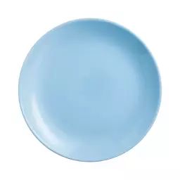 Assiette bleue 25 cm