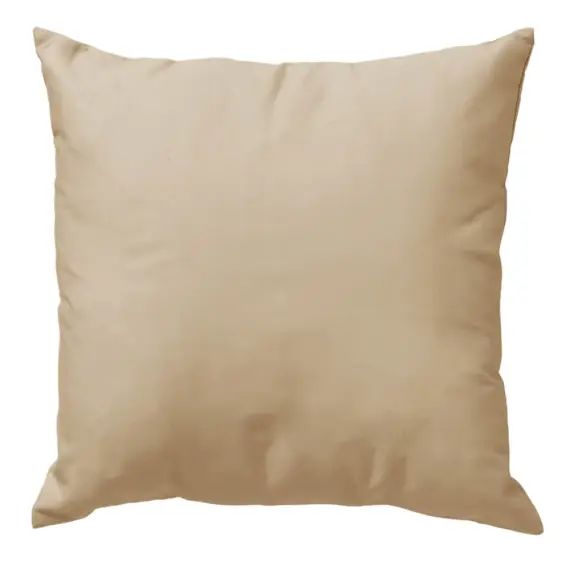 Housse de coussin d&rsquo;extérieur beige 45×45 cm uni