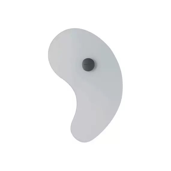 Applique avec prise Bit en Verre – Couleur Blanc – 18 x 61 x 51 cm – Designer Ferruccio Laviani