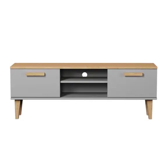 Meuble tv 120 cm gris