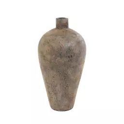 Corvo – Vase en terre cuite 60x32cm – Couleur – Brun