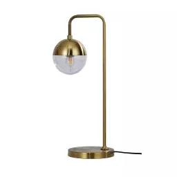 Globular – Lampe à poser vintage en métal – Couleur – Laiton