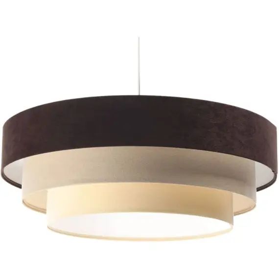 Suspension Tissu Marron 60x60x25 cm
