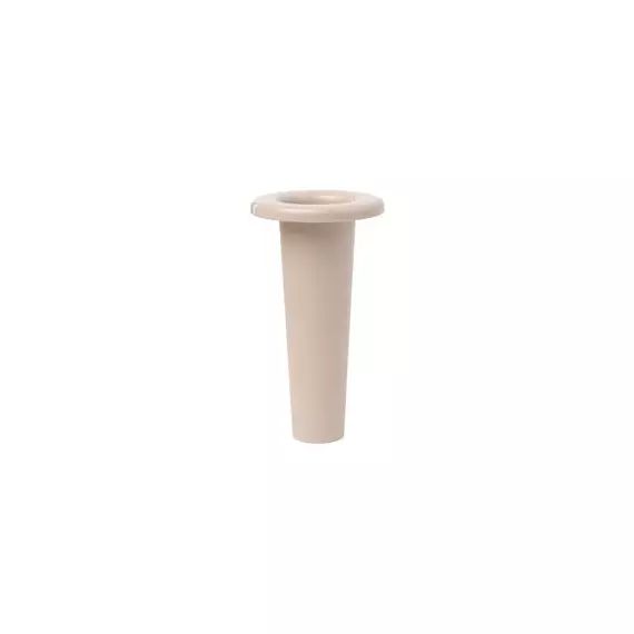 Vase Bouquet en Plastique, ABS – Couleur Blanc – 8.2 x 8.2 x 15 cm – Designer Brogliato Traverso