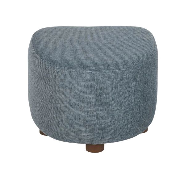 Tabouret bleu chiné
