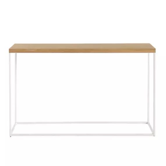 Table console blanche