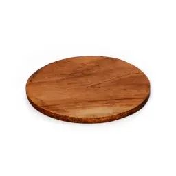 Dessous de verre en bois de teck