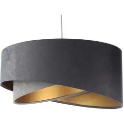 Suspension Tissu Gris 50x50x23 cm