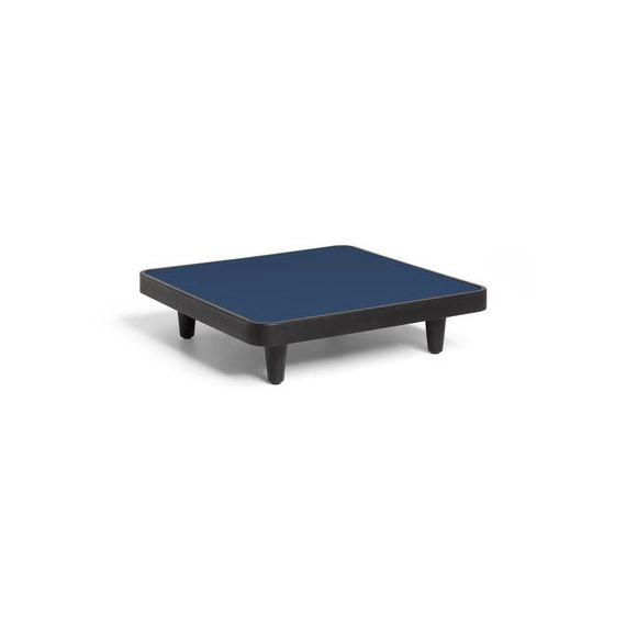 Table basse Paletti en Métal, Aluminium – Couleur Bleu – 79.9 x 79.9 x 22.5 cm