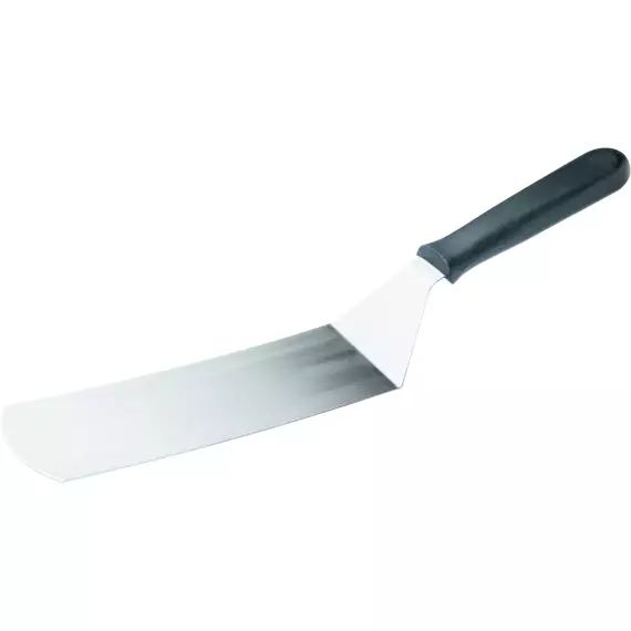 Spatule angulaire en inox gris l 37 cm