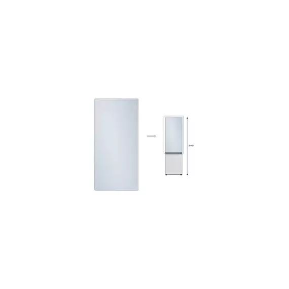 Accessoire Réfrigérateur et Congélateur Samsung PANNEAU HAUT 203cm SATIN SKYBLUE – RA-B23EUT48GG BESPOKE