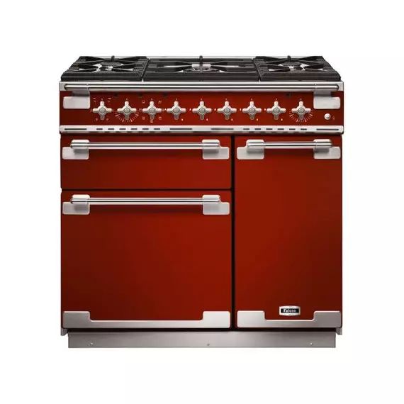 Piano de cuisson FALCON ELS90DFRD/-EU Mixte 90 rouge