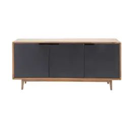 Buffet en manguier massif et métal Lenox