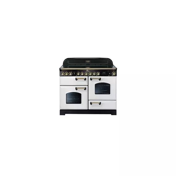 Piano de cuisson Falcon BLANC LAITON 110 CM VITROCERAMIQUE CDL110ECWH/B-EU
