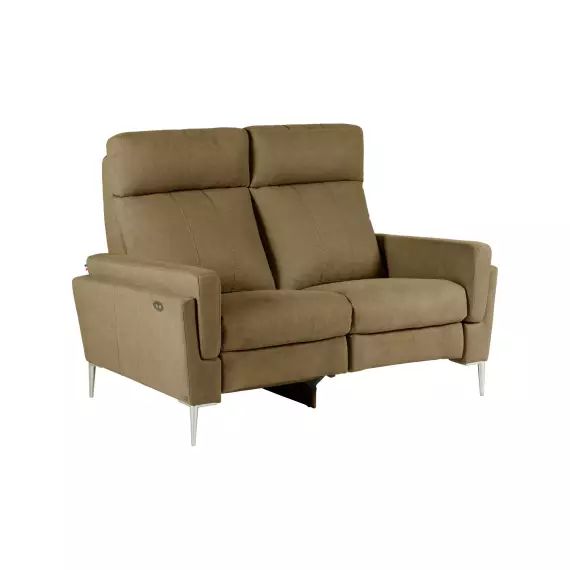 Canapé de relaxation éléctrique tissu Boston