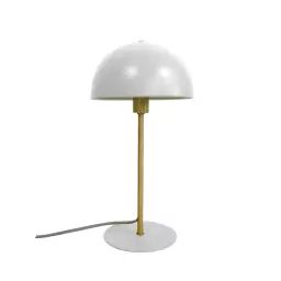 Bonnet – Lampe à poser champignon en métal – Couleur – Blanc
