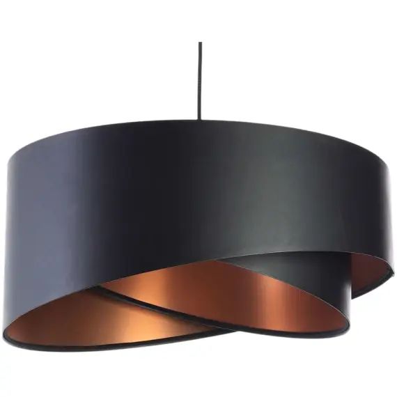 Suspension Tissu Noir 50x50x23 cm