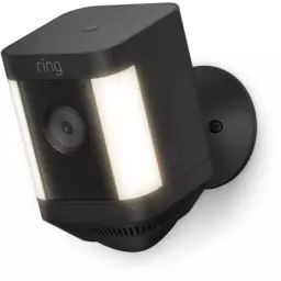 Caméra de surveillance RING Spotlight Cam Plus Battery – Noire