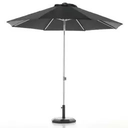 Toile de rechange noire pour parasol rond 250cm