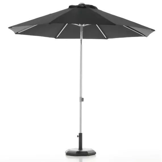 Toile de rechange noire pour parasol rond 250cm