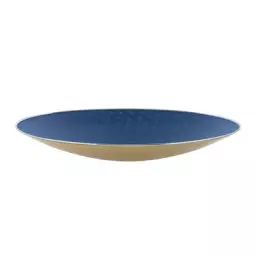 Centre de table  100 Values Collection en Métal, Fil d’acier – Couleur Bleu – 34.76 x 34.76 x 34.76 cm – Designer Susan  Cohn