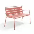 image de banc de jardin scandinave 