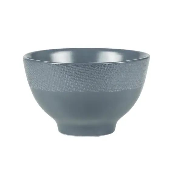 lot de 6 – Mini bol    9,5 cm  en grès  bleu