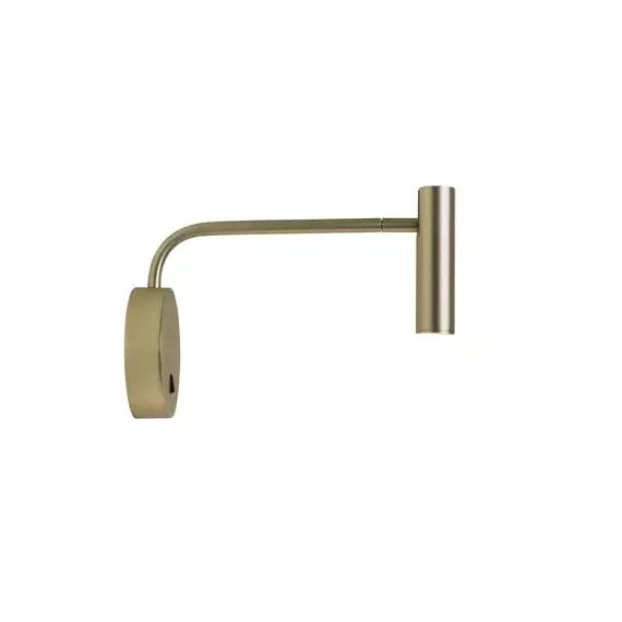 Applique orientable Enna en Métal, Aluminium – Couleur Or – 24.9 x 22.89 x 17.5 cm