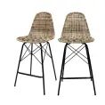 image de chaises de bar scandinave 