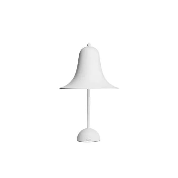 Lampe de table Pantop en Métal, Métal peint – Couleur Blanc – 200 x 34.34 x 38 cm – Designer Verner Panton