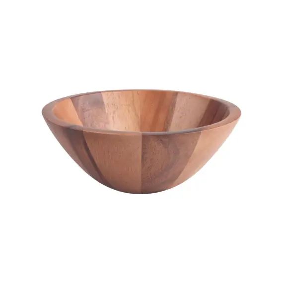 Saladier 25 cm en acacia en bois  marron