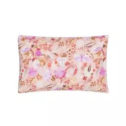 Taie d’oreiller en satin de coton Rose clair 50×75 cm