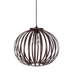 Suspension métal marron
