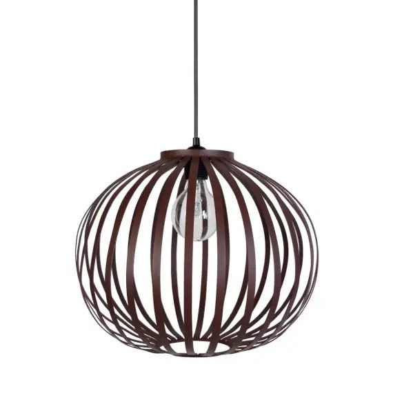 Suspension métal marron