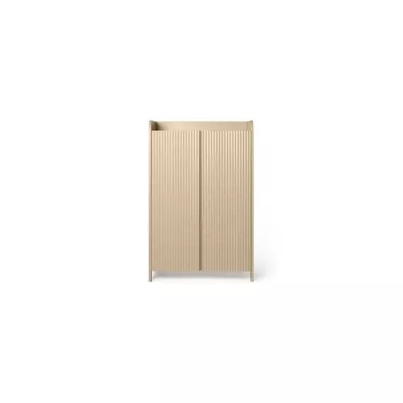Armoire basse Sill kids en Bois, MDF peint – Couleur Beige – 110 x 70 x 40 cm – Designer Trine Andersen