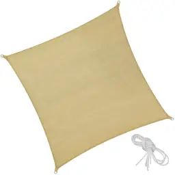 Voile d’ombrage carrée beige