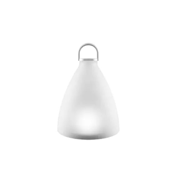 Lampe solaire d’extérieur Lampes d’extérieur en Verre, Verre dépoli pressé – Couleur Blanc – 33.02 x 33.02 x 30 cm – Designer The Tools