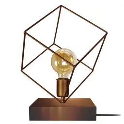 Lampe a poser métal bronze