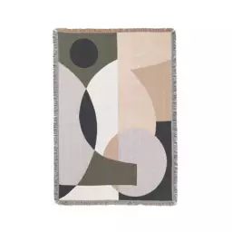 Plaid Plaids en Tissu, Coton – Couleur Multicolore – 30 x 30 x 30 cm – Designer Berit Mogensen Lopez