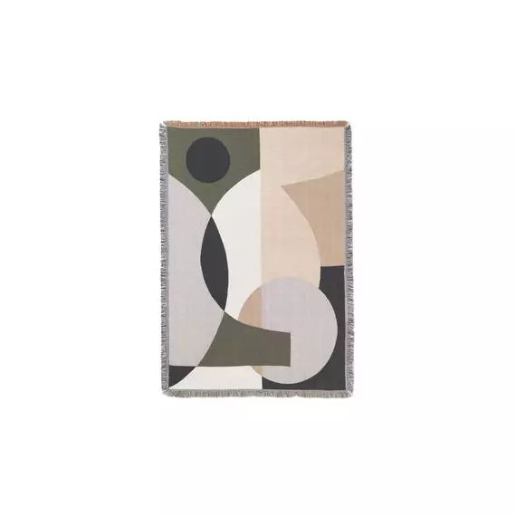 Plaid Plaids en Tissu, Coton – Couleur Multicolore – 30 x 30 x 30 cm – Designer Berit Mogensen Lopez