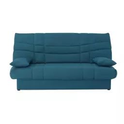 Banquette lit clic-clac PORTO 125 x 190 bleu