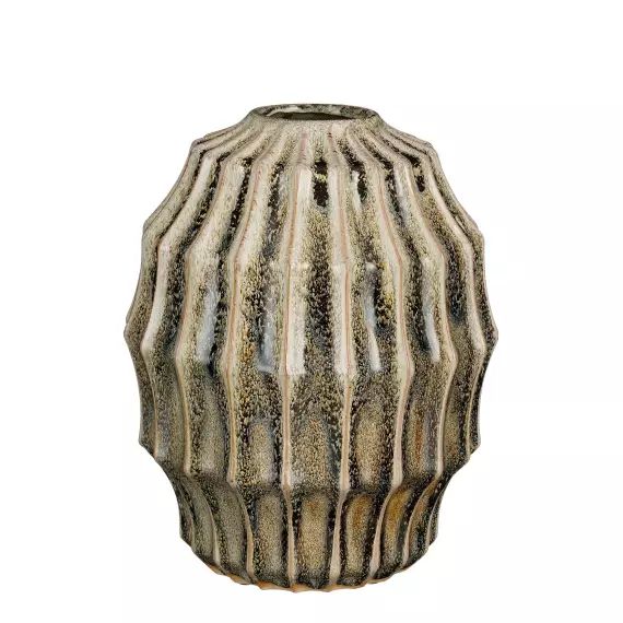 Vase en céramique vert H33