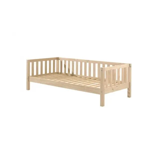 Lit banquette 90×200 sommier inclus naturel