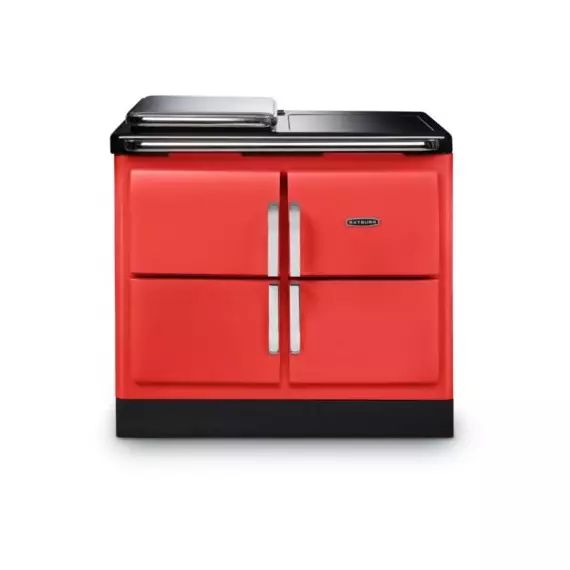 Piano de cuisson induction AGA RAYBURN RANGER TAB IND 100 CM ROUGE
