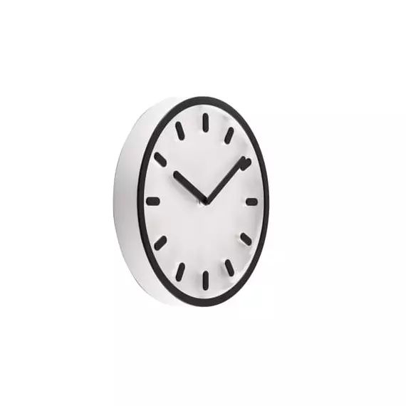 Horloge murale Horloges en Plastique, ABS – Couleur Noir – 34 x 30 x 30 cm – Designer Naoto Fukasawa