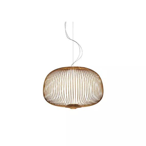 Lampe connectée Spokes en Métal, Acier verni – Couleur Cuivre – 340 x 62.66 x 42 cm – Designer Studio Garcia Cumini