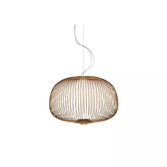 Lampe connectée Spokes en Métal, Acier verni – Couleur Cuivre – 340 x 62.66 x 42 cm – Designer Studio Garcia Cumini