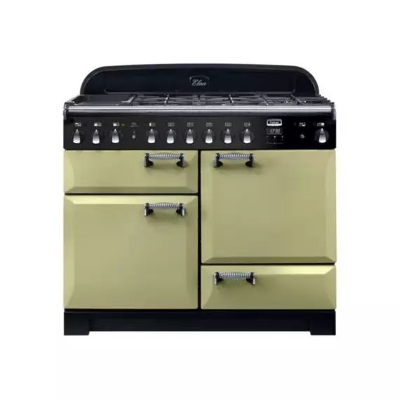 Piano de cuisson mixte FALCON ELAN DELUXE 110 VERT OLIVE CHROME